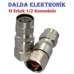 1/2 N Erkek Konnektör