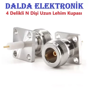 N Dişi 4 Delikli Uzun Lehim Kupası