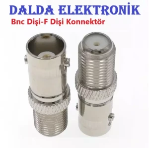 Bnc Dişi F Dişi Konnektör
