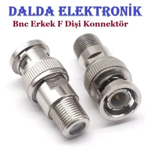 Bnc Erkek F Dişi Konnektör