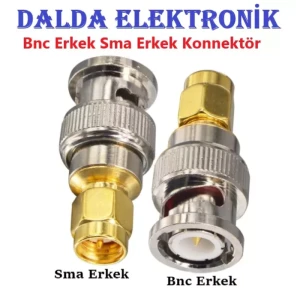 Bnc Erkek Sma Erkek Konnektör