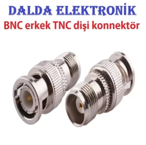 Bnc Erkek Tnc Dişi Konnektör