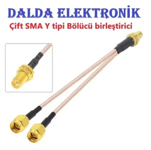 Çift SMA Y Bölücü Birleştirici Konnektör
