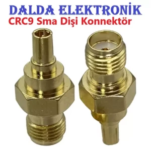 Crc9 Erkek Sma Dişi Konnektör