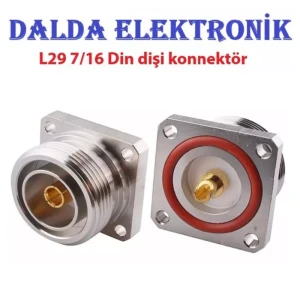 7/16 Dişi 4 Delikli Lehim Paneli Konnektör
