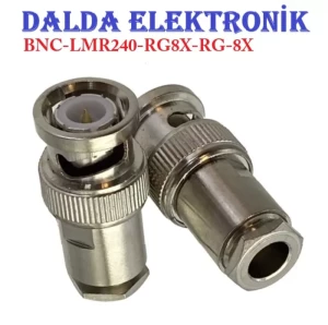 Lmr240  Bnc Erkek Vidalı Konnektör