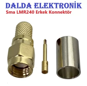 Lmr240 Sma Erkek Sıkmalı Konnektör