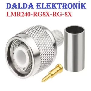 Lmr240 Tnc Erkek Sıkmalı Konnektör