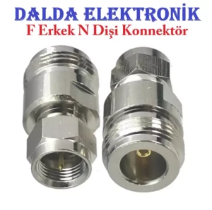 N Dişi F Erkek Konnektör