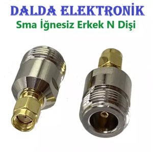 N Dişi Sma İğnesiz Erkek Konnektör