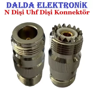 Uhf Dişi N Dişi Konnektör