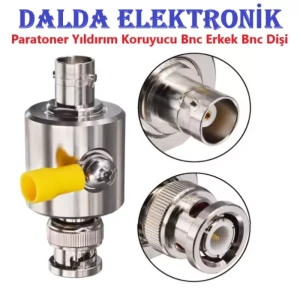 Paratoner Yildirim Koruyucu Bnc Erkek Bnc Dişi