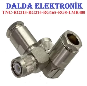 RG213 Tnc Erkek 90 Derece Vidalı Konnektör