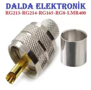 Rg213 Uhf Erkek Sıkmalı Konnektör