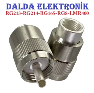 Rg213 Uhf Sıkmalı Erkek Konnektör