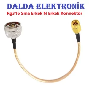 Rg316 Sma Erkek N Erkek Konnektör