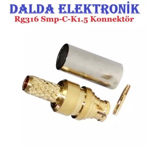 Rg316 Smp Dişi C-K1.5 Konnektör
