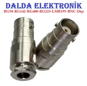 Rg58 Bnc Dişi Vidalı Konnektör