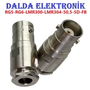 Rg6 Bnc Dişi Vidalı Konnektör
