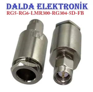 Rg6 Sma Erkek Vidalı Konnektör