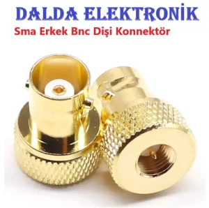 Sma Erkek Bnc Dişi Konnektör