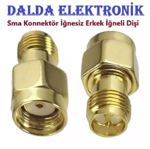 Sma İğnesiz Erkek Sma İğneli Dişi Konnektör