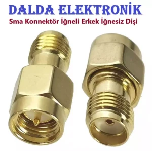 Sma İğneli Erkek Sma Dişi Konnektör