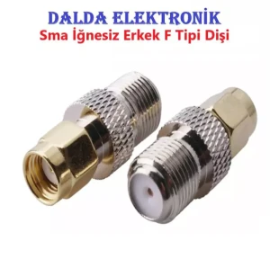 Sma İğnesiz Erkek F Dişi Konnektör
