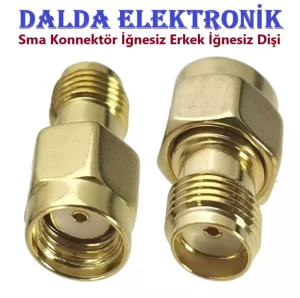 Sma İğnesiz Erkek Sma Dişi Konnektör