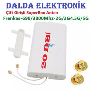 SuperBox Modem  Panel Anteni 20 Dbi