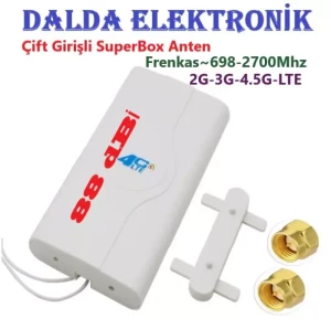 SuperBox Modem  Panel Anteni 88 Dbi