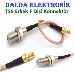 TS9 Erkek F Dişi Konnektör