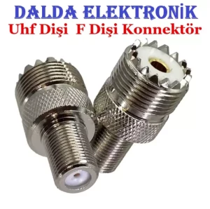 Uhf Dişi F Dişi Konnektör