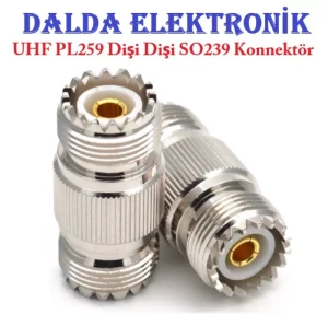 Uhf Dişi Dişi Konnektör