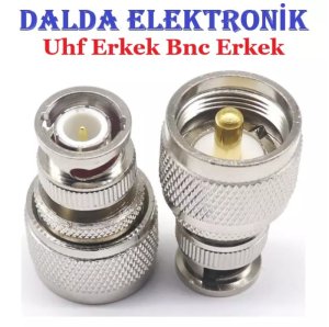 Uhf Erkek Bnc Erkek Konnektör