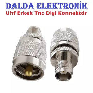 Uhf Erkek Tnc Dişi Konnektör