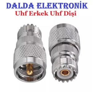 Uhf Erkek Uhf Dişi Konnektör
