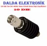 10 Dbi 5w DC-6GHz Sma Erkek Sma Dişi Zayıflatıcı