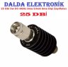 25 Dbi 5w DC-6GHz Sma Erkek Sma Dişi Zayıflatıcı