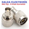 N Erkek Bnc Dişi Konnektör