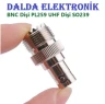 Uhf Dişi Bnc Dişi Konnektör