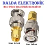 Bnc Erkek Sma Erkek Konnektör