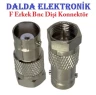 Bnc Dişi F Erkek Konnektör