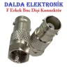 Bnc Dişi F Erkek Konnektör