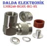 Lmr240 Uhf Erkek 90 Derece Vidalı Konnektör