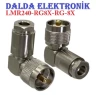 Lmr240 Uhf Erkek 90 Derece Vidalı Konnektör