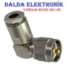 Lmr240 Uhf Erkek 90 Derece Vidalı Konnektör