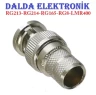 Rg213 Bnc Erkek Sıkmalı Konnektör