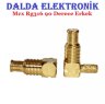 Mcx Rg316 90 Derece Erkek Sıkmalı Konnektör