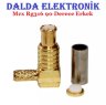 Mcx Rg316 90 Derece Erkek Sıkmalı Konnektör